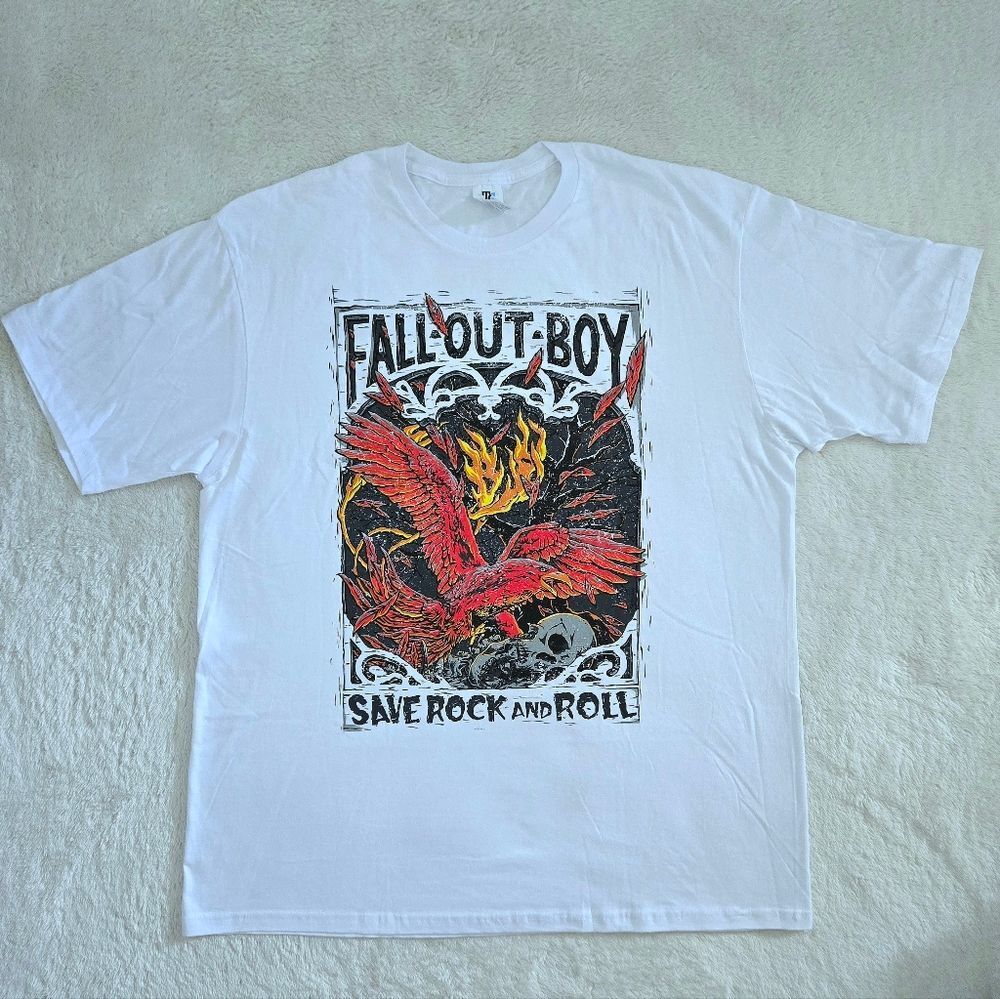 Fall Out Boy "Save Rock and Roll"🎸 Graphic Tee👕